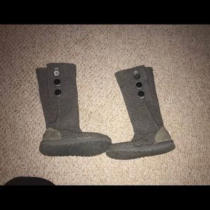 Knit UGG boots